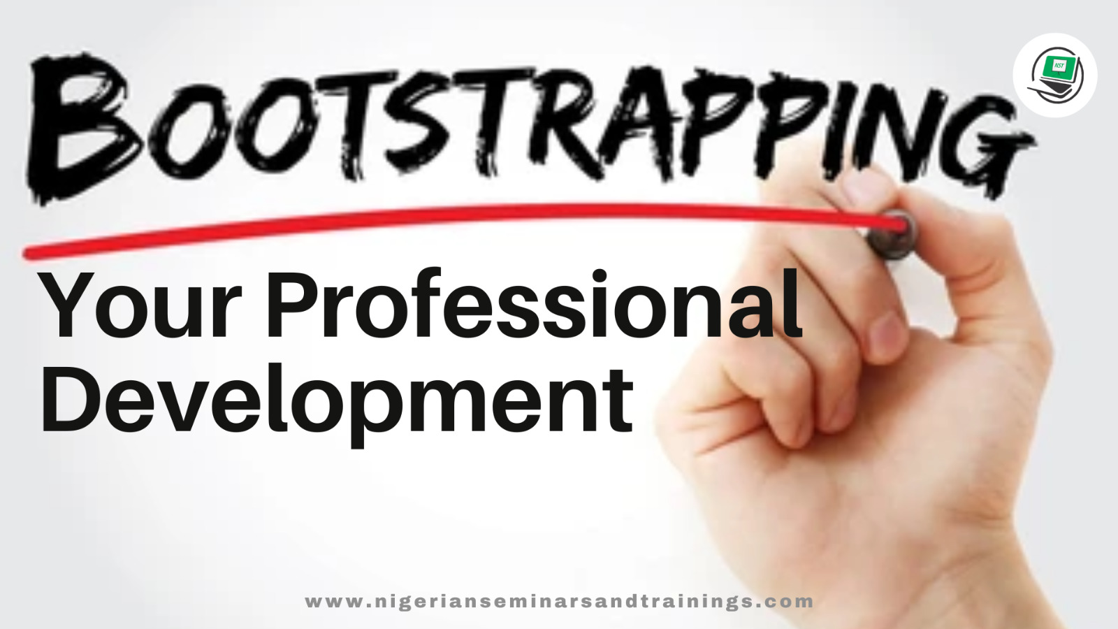 Bootstrapping Your Professional Development